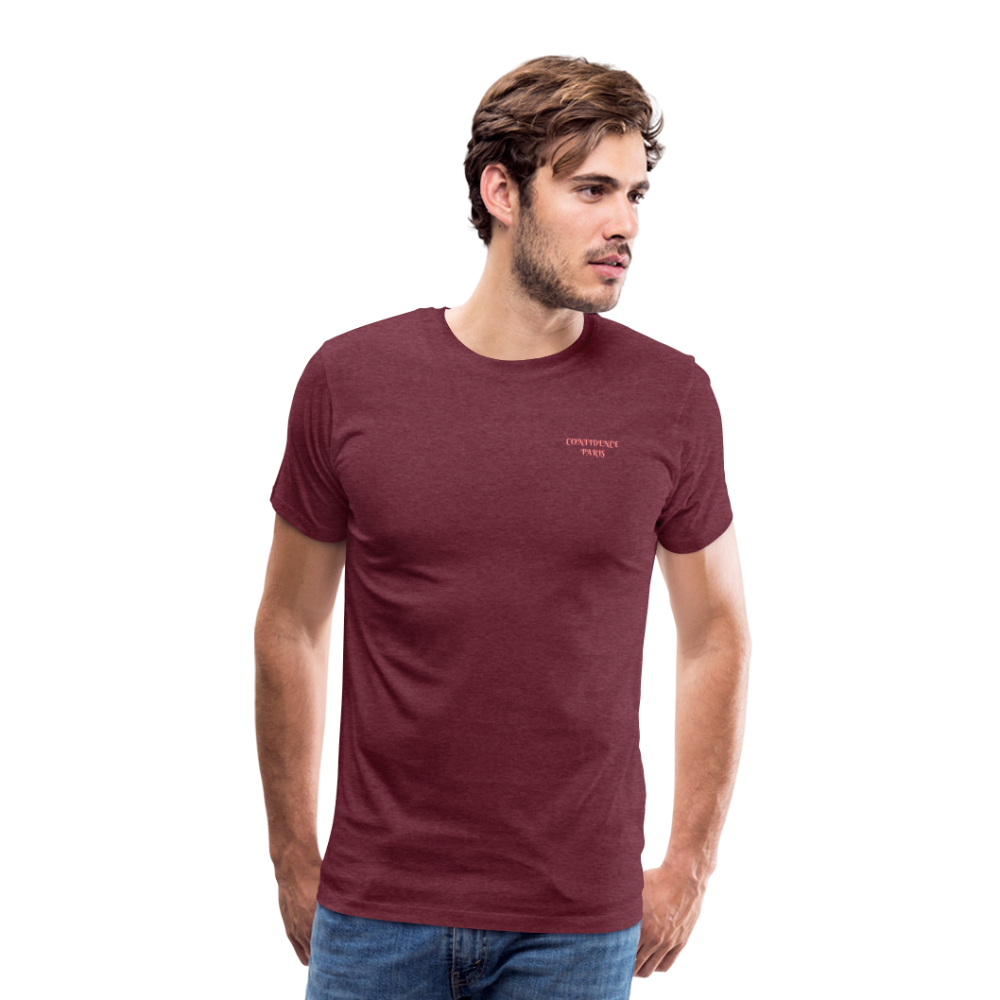 Men’s Premium T-Shirt - heather burgundy